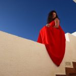 Gaun merah