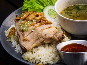 nasi ayam Hainan