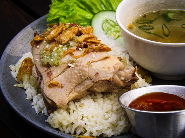nasi ayam Hainan